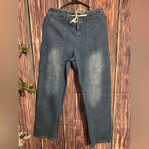 Casual Blue Denim Pants